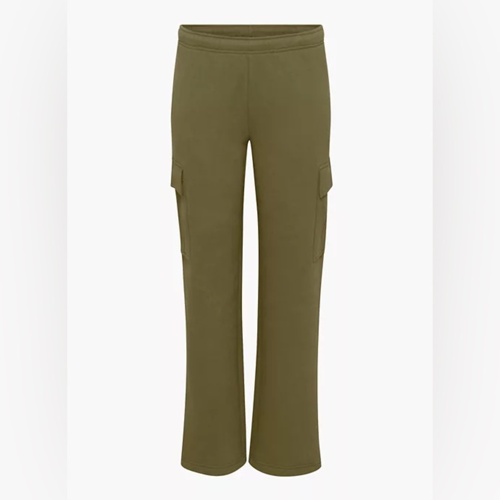 NWT-COZY FLEECE MEGA CARGO™ SWEATPANT mire green
